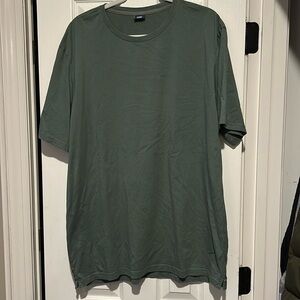 Spoke Men’s Olive Green Short Sleeve T Shirt Size XL Long